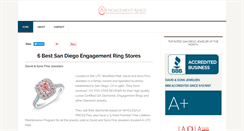 Desktop Screenshot of engagementringssandiego.net