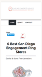 Mobile Screenshot of engagementringssandiego.net